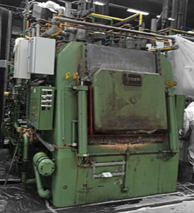 machine de production métal peindre