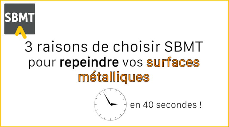 peinture sur surface métallique sbmt